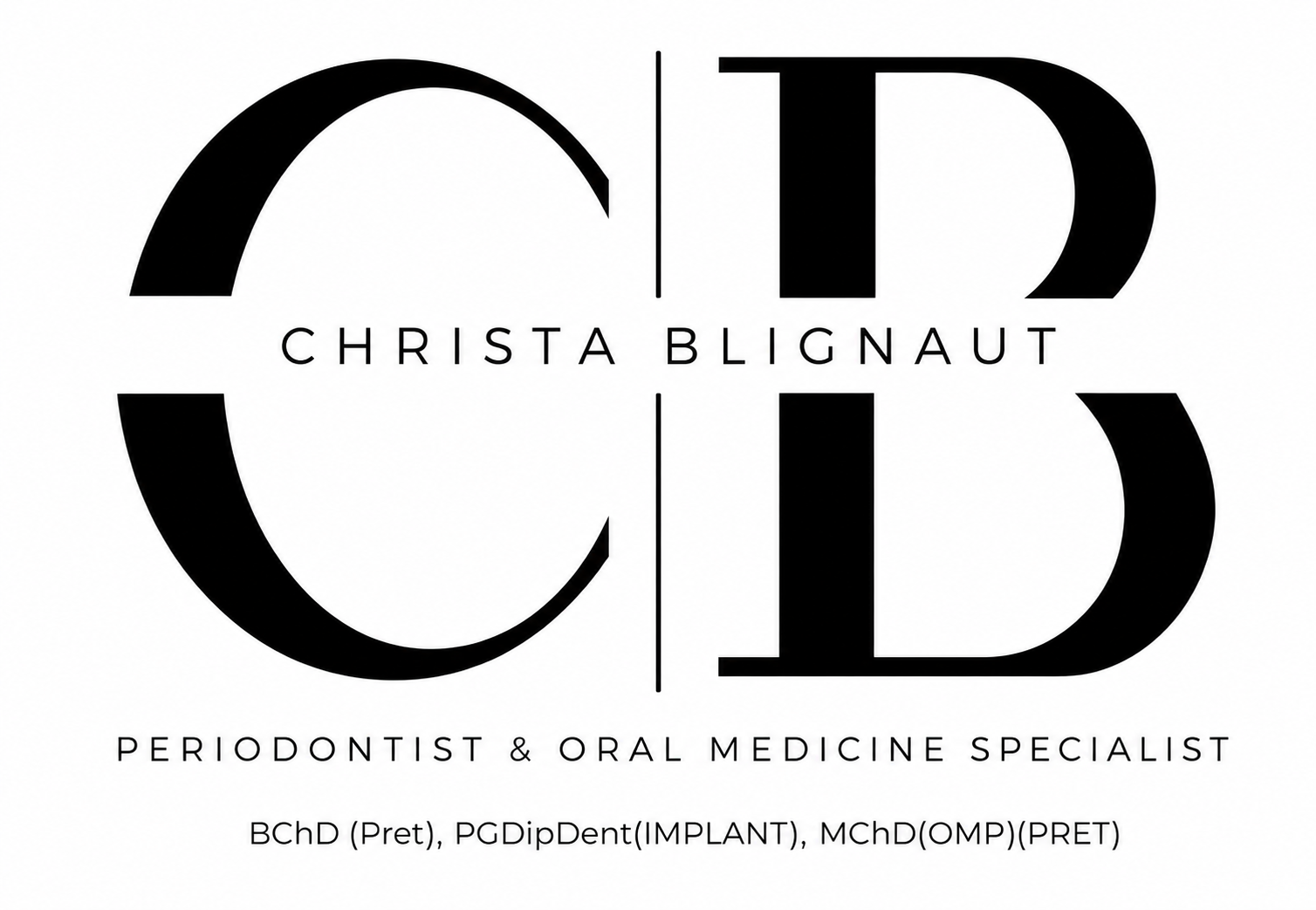 Dr. Christa Blignaut — Periodontist